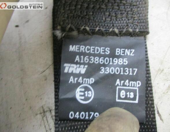 Safety Belts MERCEDES-BENZ M-Klasse (W163)