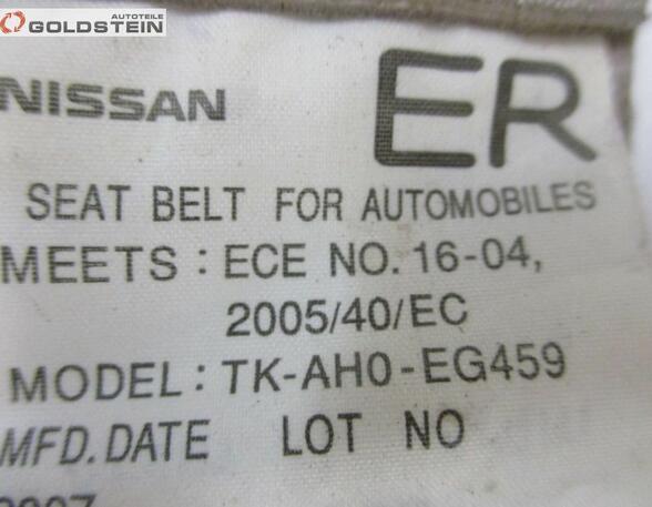 Safety Belts NISSAN X-Trail (T31)