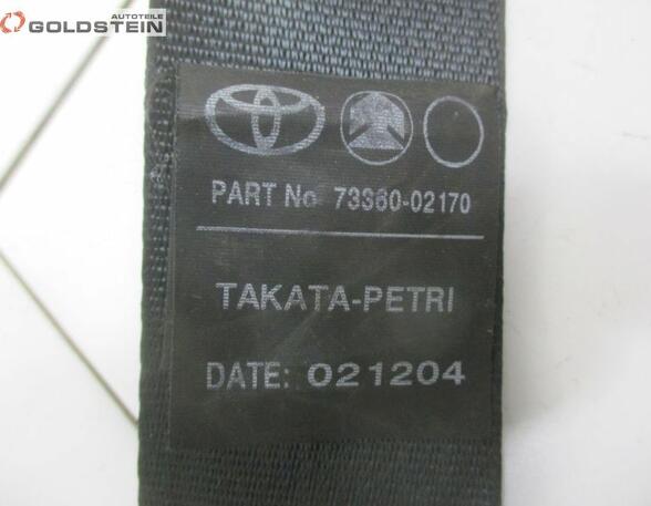 Veiligheidsgordel TOYOTA Corolla (NDE12, ZDE12, ZZE12)