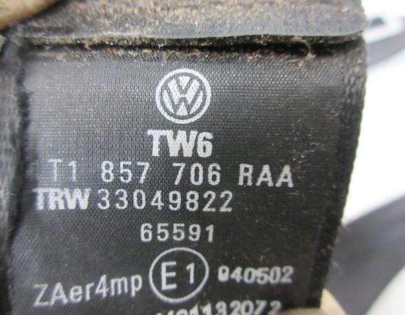 Sicherheitsgurt vorne rechts Gurtstraffer VW TOURAN (1T1  1T2) 2.0 TDI 16V 103 KW