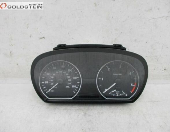 Tachometer Kombiinstrument MP/H KM/H BMW 1 (E87) 118D 105 KW