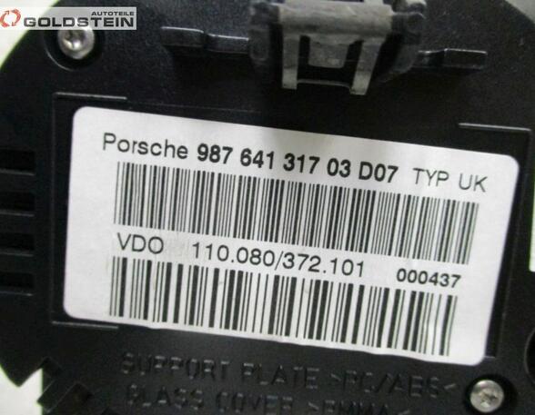 Tachometer Kombiinstrument MP/H PORSCHE CAYMAN (987) S 3.4 235 KW