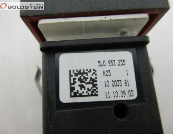 Schalter Warnblinker Warnblinkschalter SKODA YETI (5L) 2.0 TDI 4X4 103 KW