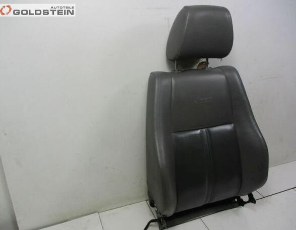 Sitz vorne rechts Rückenlehne Sitzheizung Leder Grau JEEP GRAND CHEROKEE III (WH) 3.0 CRD 160 KW