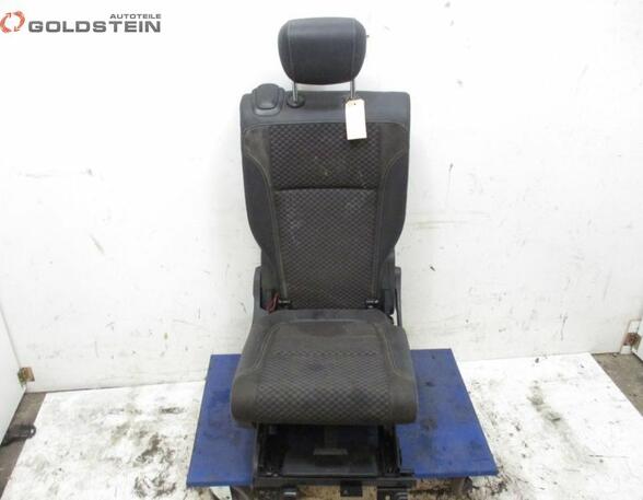 Sitz rechts hinten TAPH Schwarz Rücksitz Teilleder OPEL ZAFIRA C (P12) 1.6 CDTI 100 KW