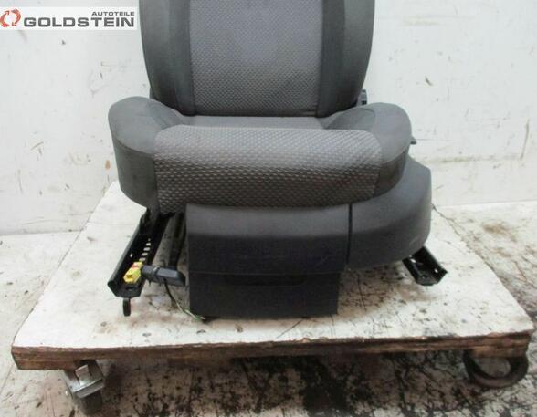 Sitz vorne links quarzgrau Lendenwirbelstütze  manuell einstellbar SEAT TOLEDO III (5P2) 1.9 TDI 77 KW
