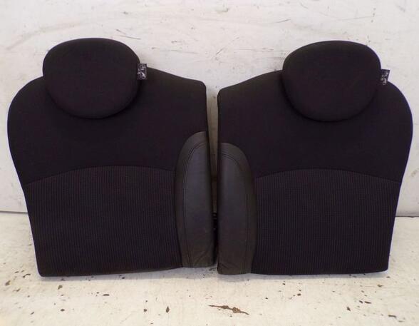 Sitz hinten Rücksitzbank 2er Sitz Stoff/Leder Carbon Black MINI MINI (R56) COOPER LCI 90 KW
