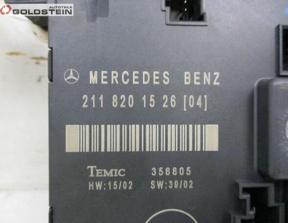 Door Closing Control Unit MERCEDES-BENZ E-Klasse (W211)