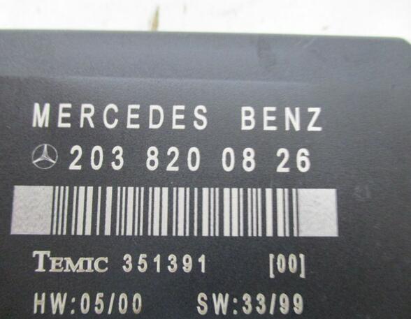 Steuergerät Tür Türsteuergerät Rechs Hinten MERCEDES-BENZ C-KLASSE (W203) C 240 125 KW