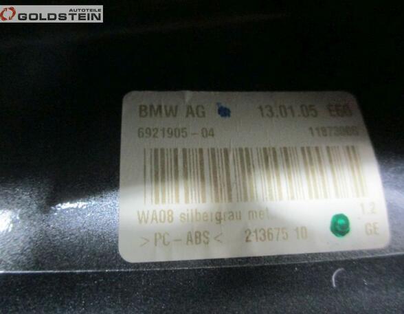 Abdeckung Antenne Haiantenne A08 SILBERGRAU METALLIC BMW 5 (E60) 525D 130 KW