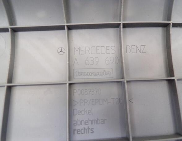 Kofferruimte Covering MERCEDES-BENZ Vito Bus (W638)