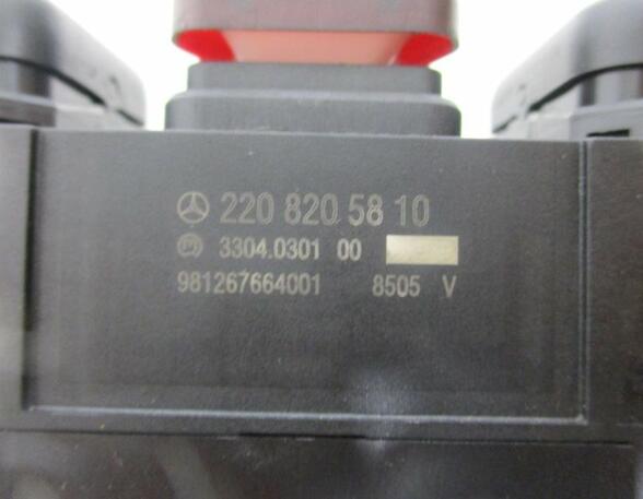 Schalterleiste Schalterpanel Mittelkonsole MERCEDES-BENZ S-KLASSE (W220) S 320 165 KW