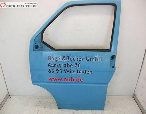 Tür vorne links Blau VW TRANSPORTER IV KASTEN (70XA) 2.5 TDI 65 KW
