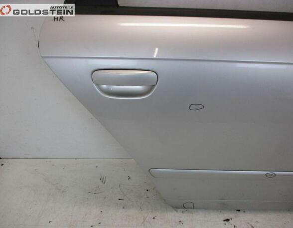 Tür rechts hinten LY7W Silbersee-Lichtsilber Metallic AUDI A4 AVANT (8ED  B7) 2.0 TDI 16V 103 KW