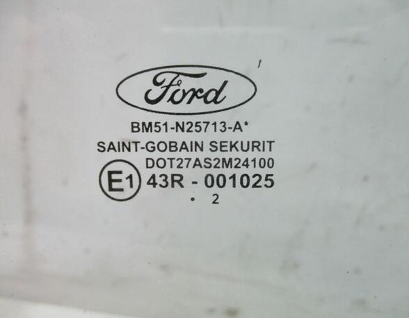 Seitenscheibe Fensterscheibe links hinten  FORD FOCUS III TURNIER 1.6 ECOBOOST 110 KW