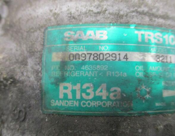 Air Conditioning Compressor SAAB 9-3 Cabriolet (YS3D), SAAB 900 II Cabriolet (--)