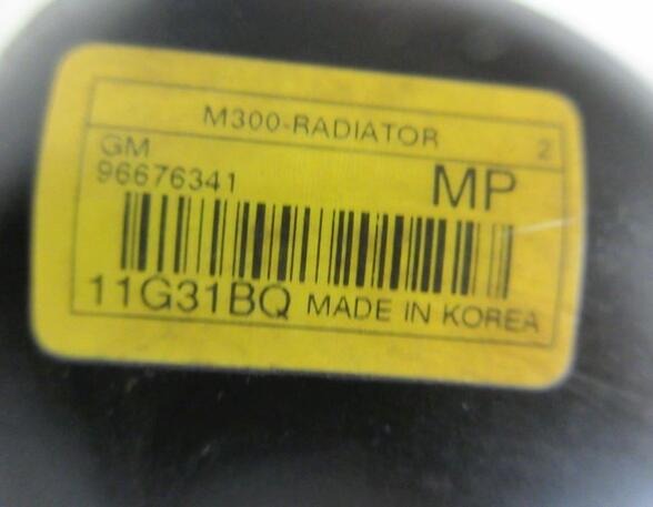 Radiator CHEVROLET Spark (M300)