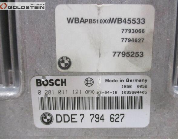 Engine Management Control Unit BMW X3 (E83)