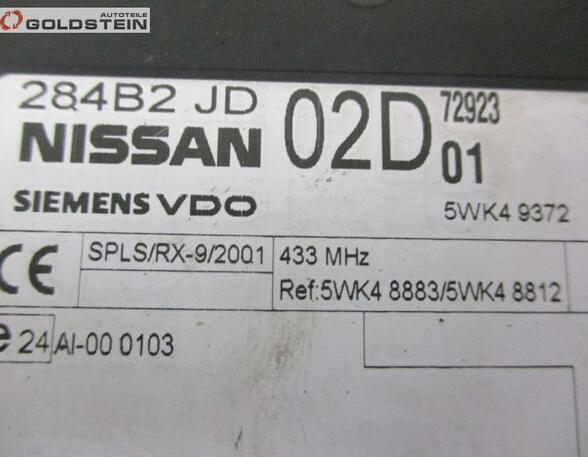 Engine Management Control Unit NISSAN Qashqai +2 I (J10, JJ10E, NJ10)
