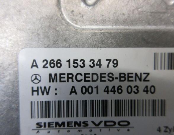 Engine Management Control Unit MERCEDES-BENZ A-Klasse (W169)