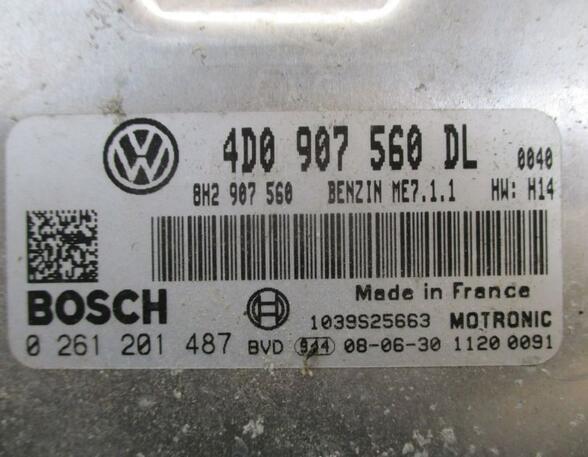 Steuergerät Motor Motorsteuergerät  VW PHAETON (3D_) 4.2 V8 4MOTION FL I 246 KW