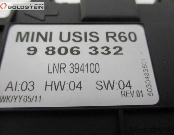 Sensor Ultraschall-Modul Alarmanlage MINI MINI COUNTRYMAN (R60) COOPER S 135 KW