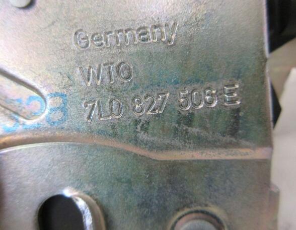 Bootlid Lock VW Touareg (7L6, 7L7, 7LA)
