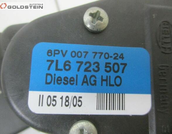 Pedalwerk Gaspedal Edelstahl Abdeckung VW TOUAREG (7LA  7L6  7L7) 5.0 V10 TDI 230 KW