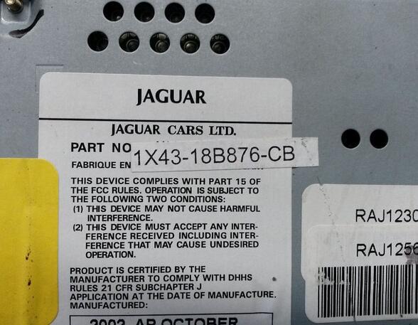 Radio–Cassettespeler JAGUAR X-Type (CF1)