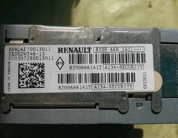 CD-Radio  RENAULT SCENIC II (JM0/1_) 1.5 DCI 78 KW