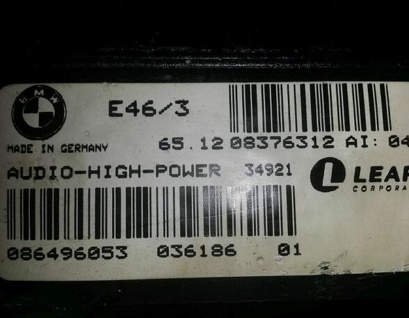Verstärker Radio Audio High Power BMW 3 TOURING (E46) 318D 85 KW