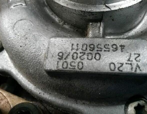 Turbolader  FIAT PUNTO (188) 1.9 JTD 80 59 KW