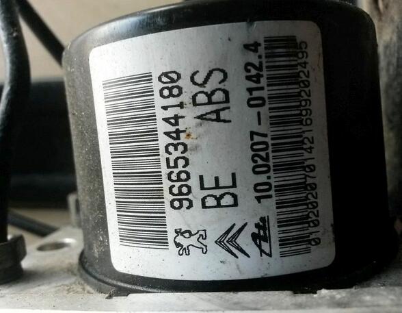 Bremsaggregat ABS  CITROEN C3 PLURIEL (HB_) 1.4 54 KW