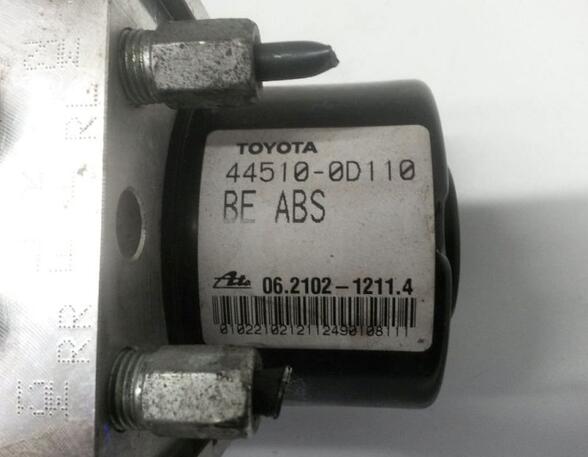 Bremsaggregat ABS  TOYOTA YARIS (_P9_) 1.0 VVT-I 51 KW