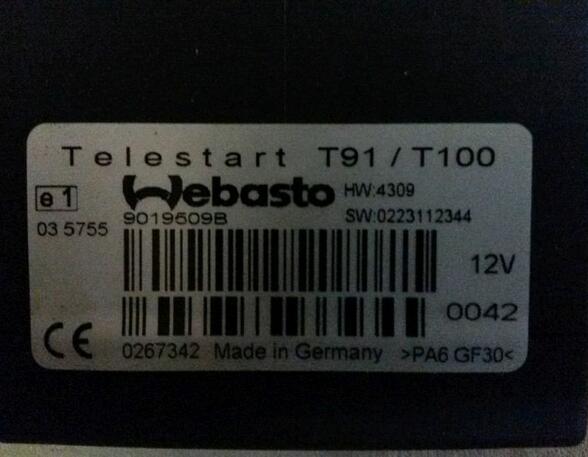 Steuergerät Standheizung Telestart Webasto MAZDA 5 (CW) 1.6 CD 85 KW