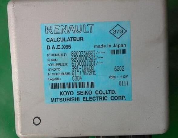 Power Steering Control Unit RENAULT Clio II (BB, CB)