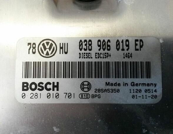 Steuergerät Motor  VW PASSAT VARIANT (3B6) 1.9 TDI HIGHLINE 96 KW