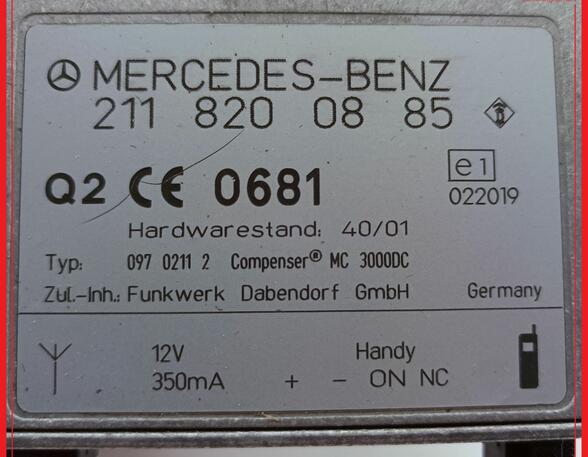 Antennenverstärker  MERCEDES BENZ E-KLASSE W211 E270 CDI 130 KW