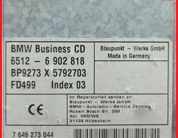 CD-Radio BMW 5er (E39)