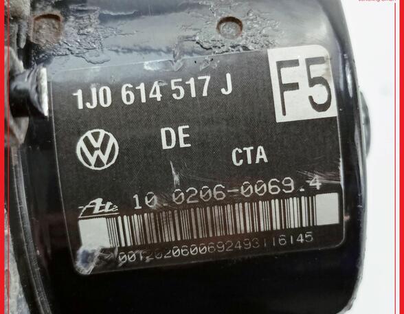Steuergerät ABS Hydraulikblock VW BORA (1J2) 1.6 74 KW