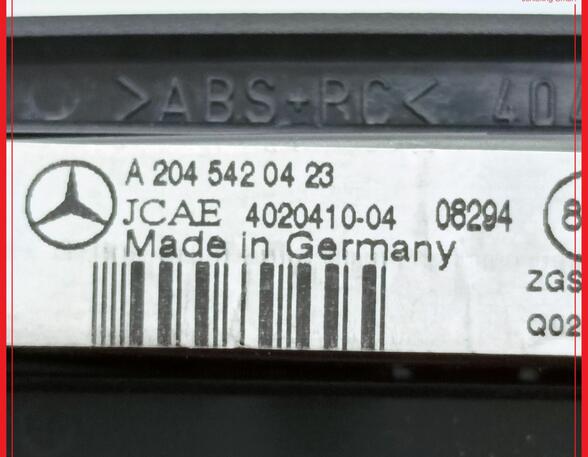 Einparkhilfe Displayanzeige MERCEDES BENZ C-KLASSE W204 C200 CDI 100 KW