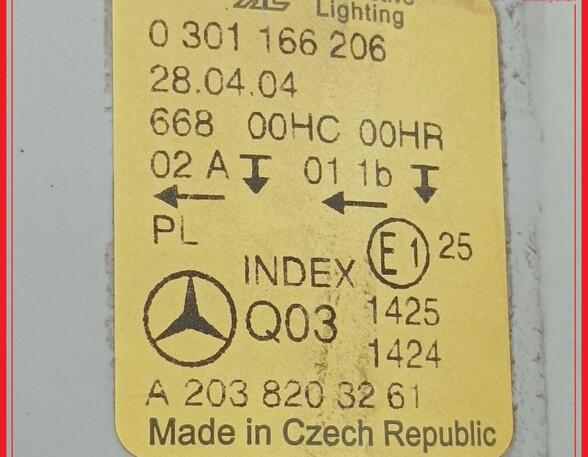 Headlight MERCEDES-BENZ C-Klasse T-Model (S203)