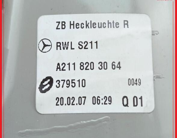 Combination Rearlight MERCEDES-BENZ E-Klasse (W211)