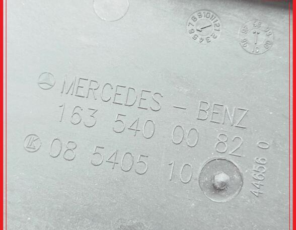 Fuse Box MERCEDES-BENZ M-Klasse (W163)