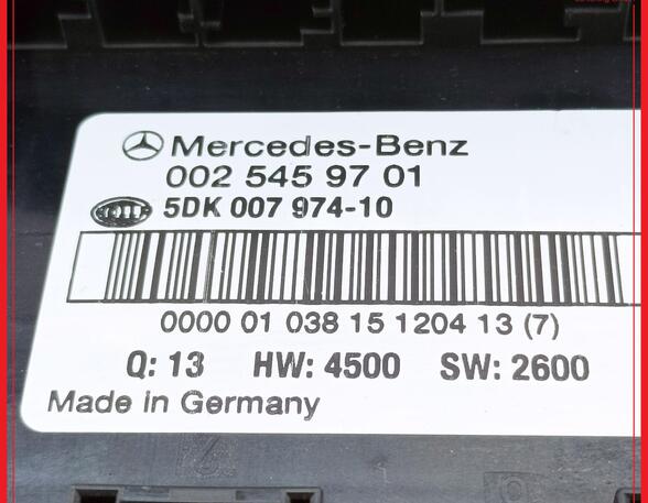 Fuse Box MERCEDES-BENZ C-Klasse Coupe (CL203)