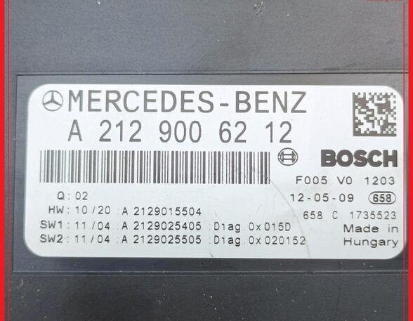 Zekeringkast MERCEDES-BENZ E-Klasse (W212)