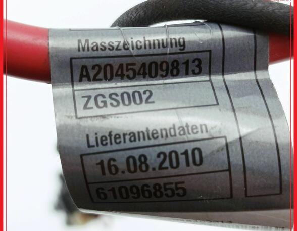 Kabel Batteriekabel MERCEDES BENZ C-KLASSE KOMBI W204 C180 CGI 115 KW