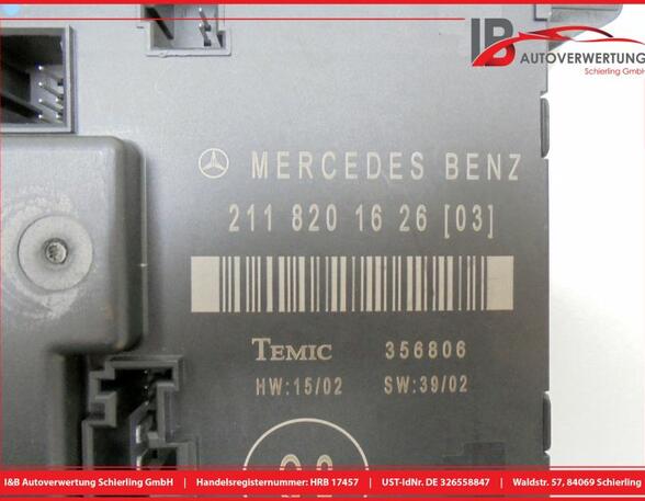 Steuergerät Tür H.R MERCEDES W211 T-MODEL E 270 CDI 130 KW