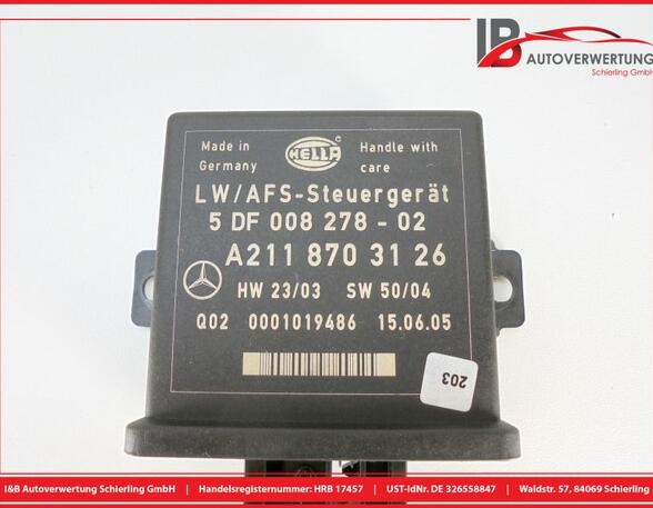 Steuergerät LW/AFS MERCEDES E-KLASSE KOMBI W211 E350 200 KW