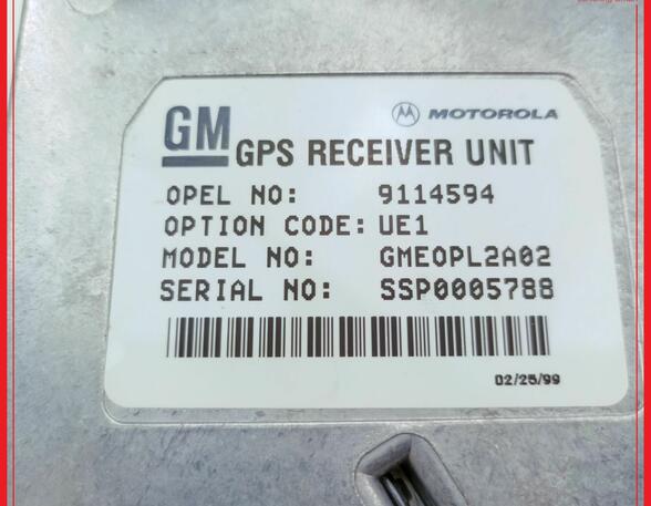 Steuergerät GPS OPEL OMEGA B (25  26  27) 2.5 V6 125 KW